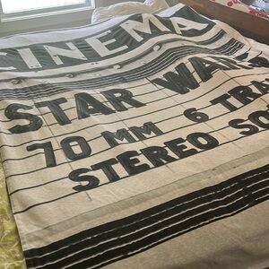 Star Wars Cinema Theatre Marquee Throw Blanket 60 by 80"